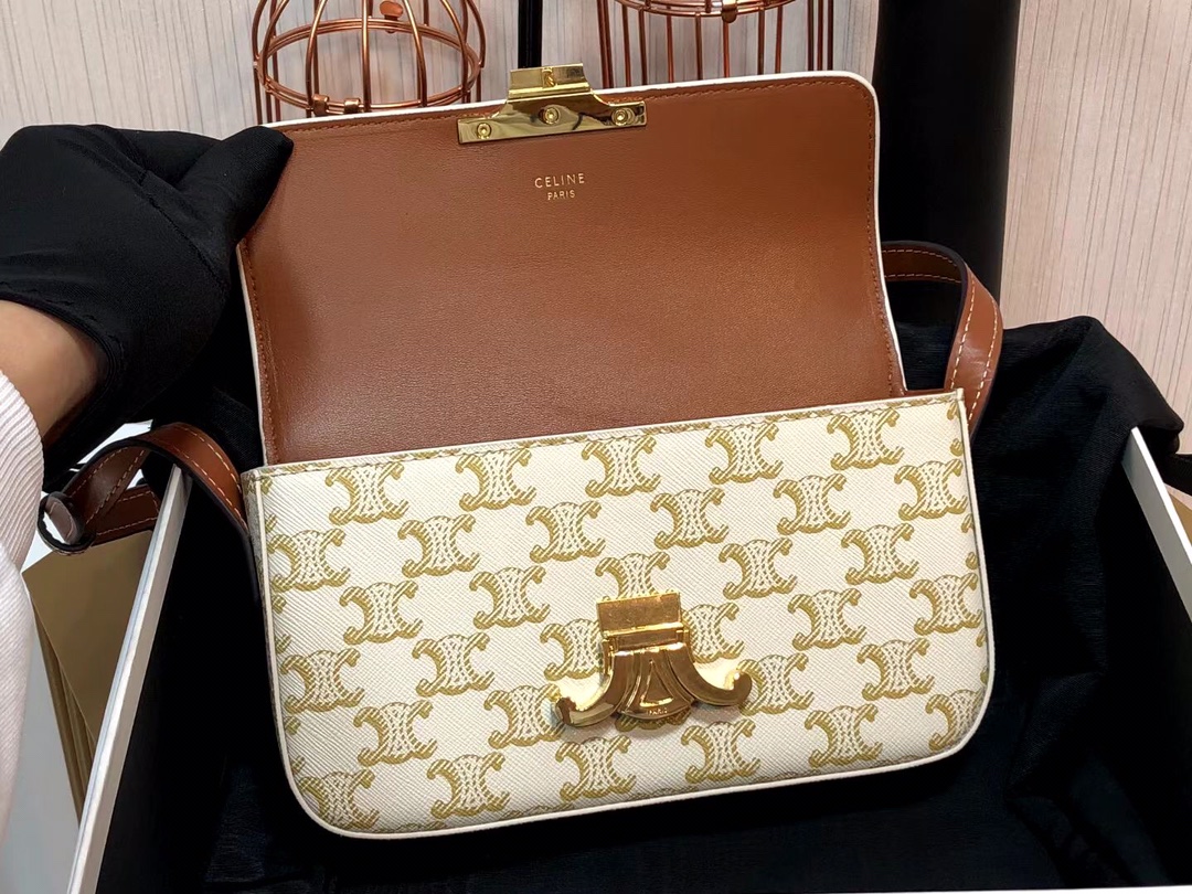 Celin Triomphe Shoulder Bag 2021S-20*10*4CM