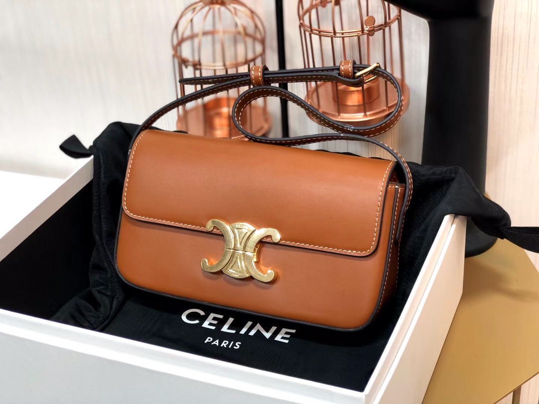 Celin Triomphe Shoulder Bag 2021S-20*10*4CM