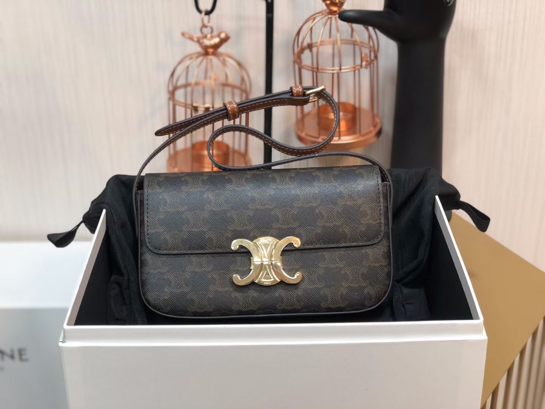 Celin Triomphe Shoulder Bag 2021S-20*10*4CM