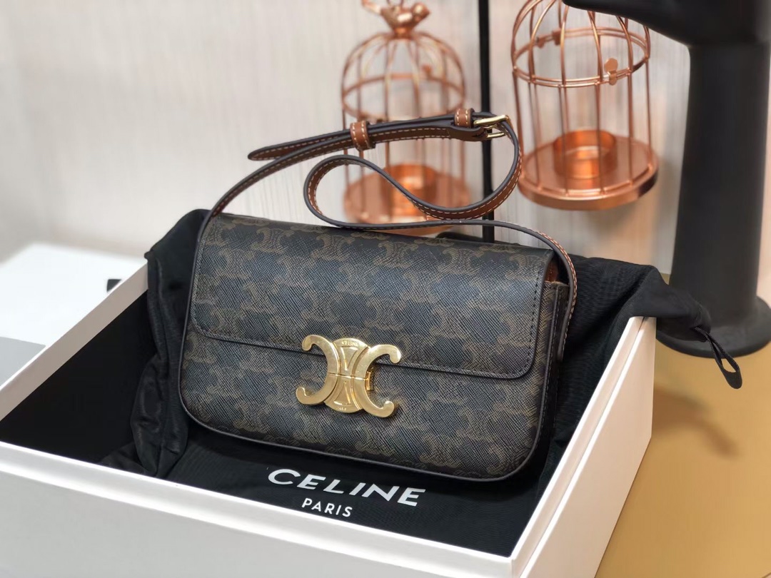Celin Triomphe Shoulder Bag 2021S-20*10*4CM