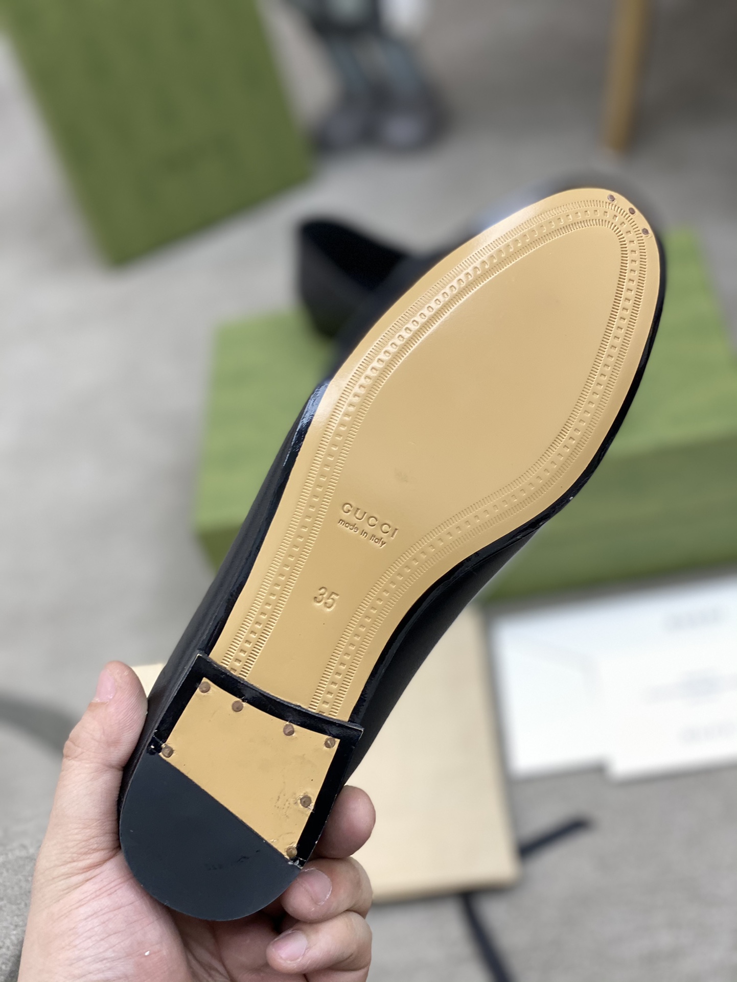 G*u*i loafers