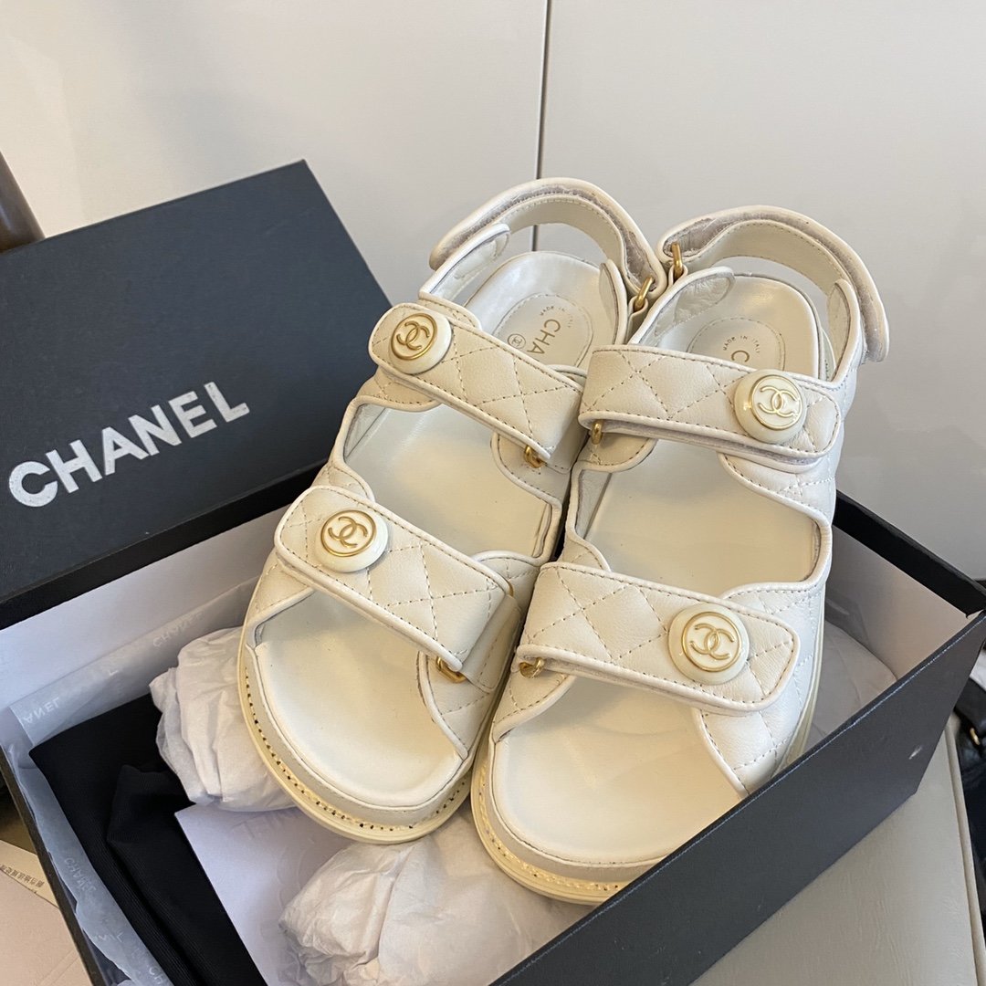 Ch@nel Sandals