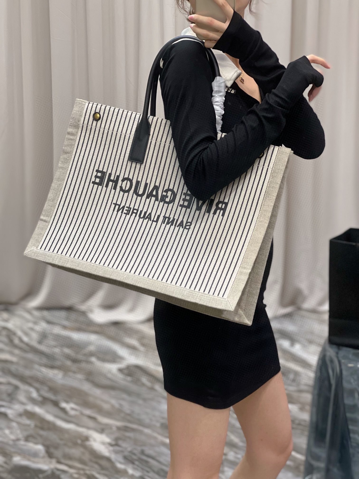 Y*L rive gauche tote bag-48*36*16cm